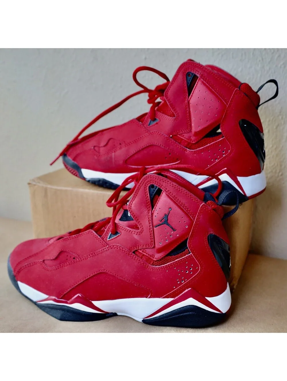 Size 9 - Air Jordan True Flight Red Mens With Box